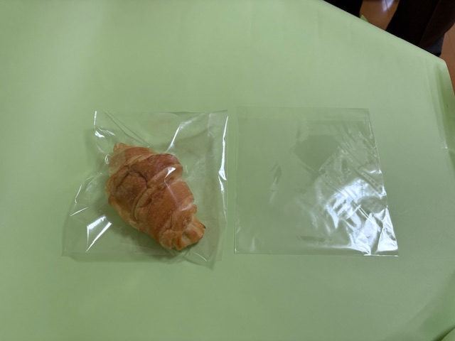 画像：張りのある材質ＯＰＰ袋（無地）